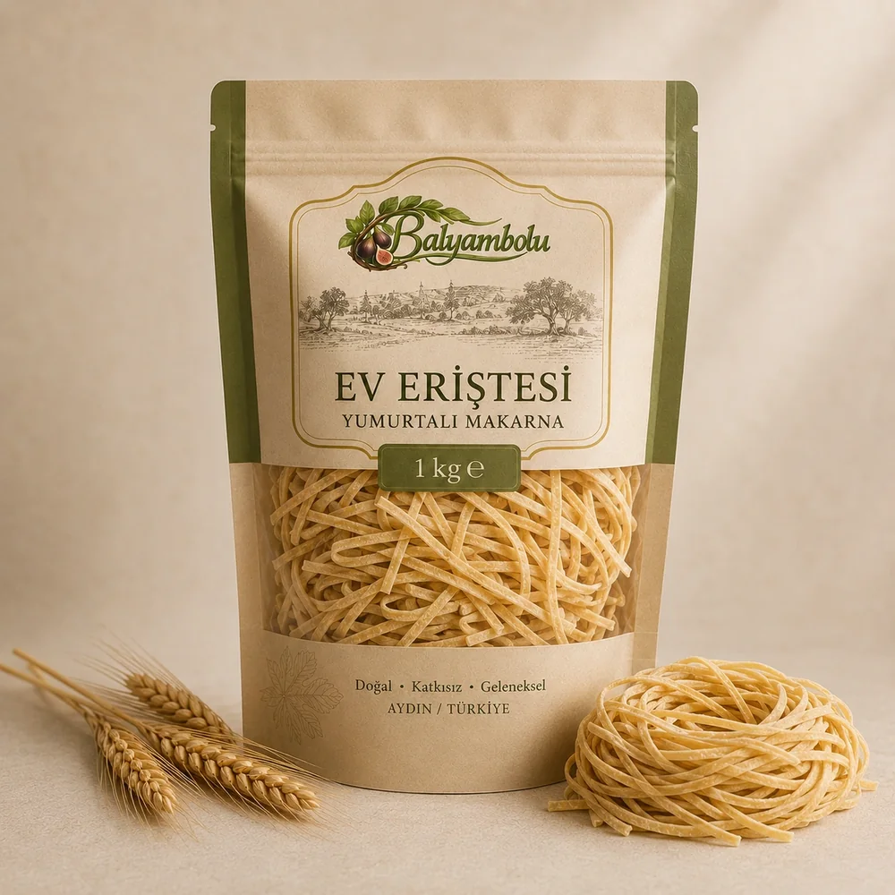 Ev Eriştesi (Yumurtalı Makarna) 1 kg