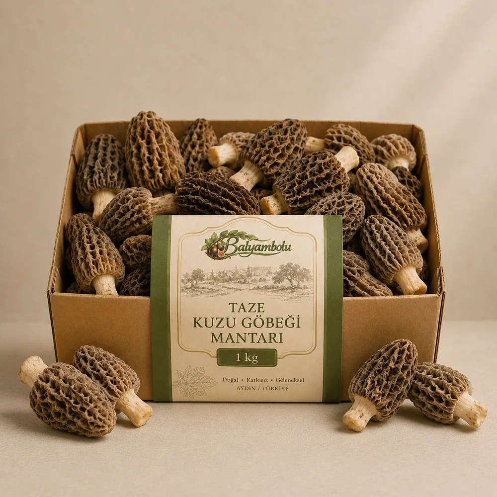 Taze Kuzu Göbeği Mantarı 1 kg