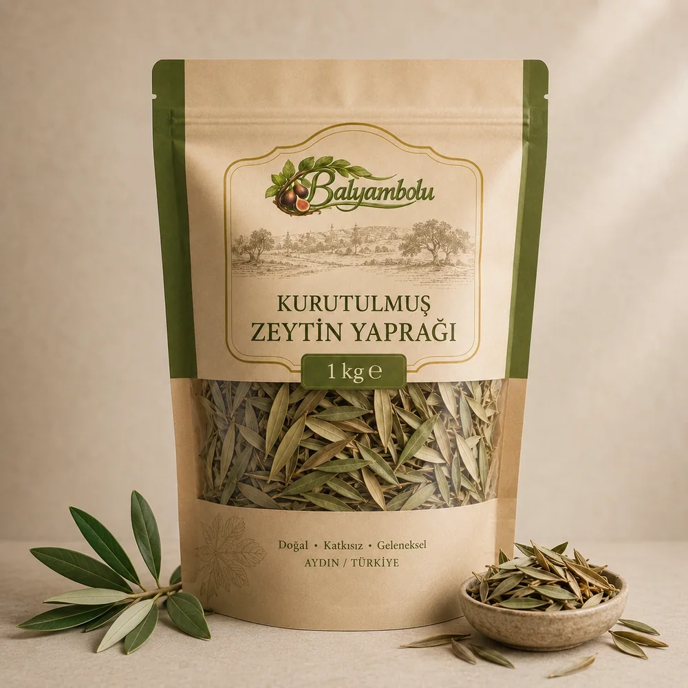 Kurutulmuş Zeytin Yaprağı 1 kg
